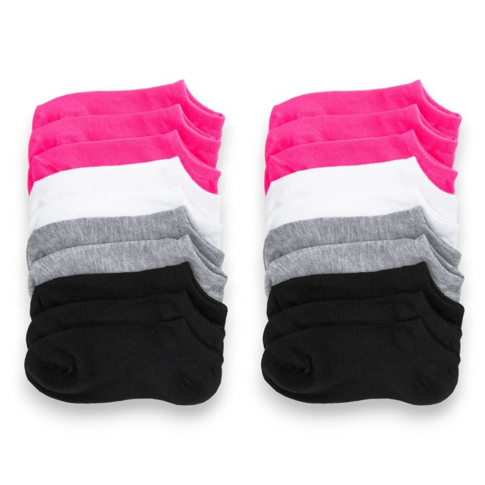 WSS ATHLETIC 10 Pack No Show - Youth Size‎ Medium